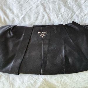 Prada Black formal clutch